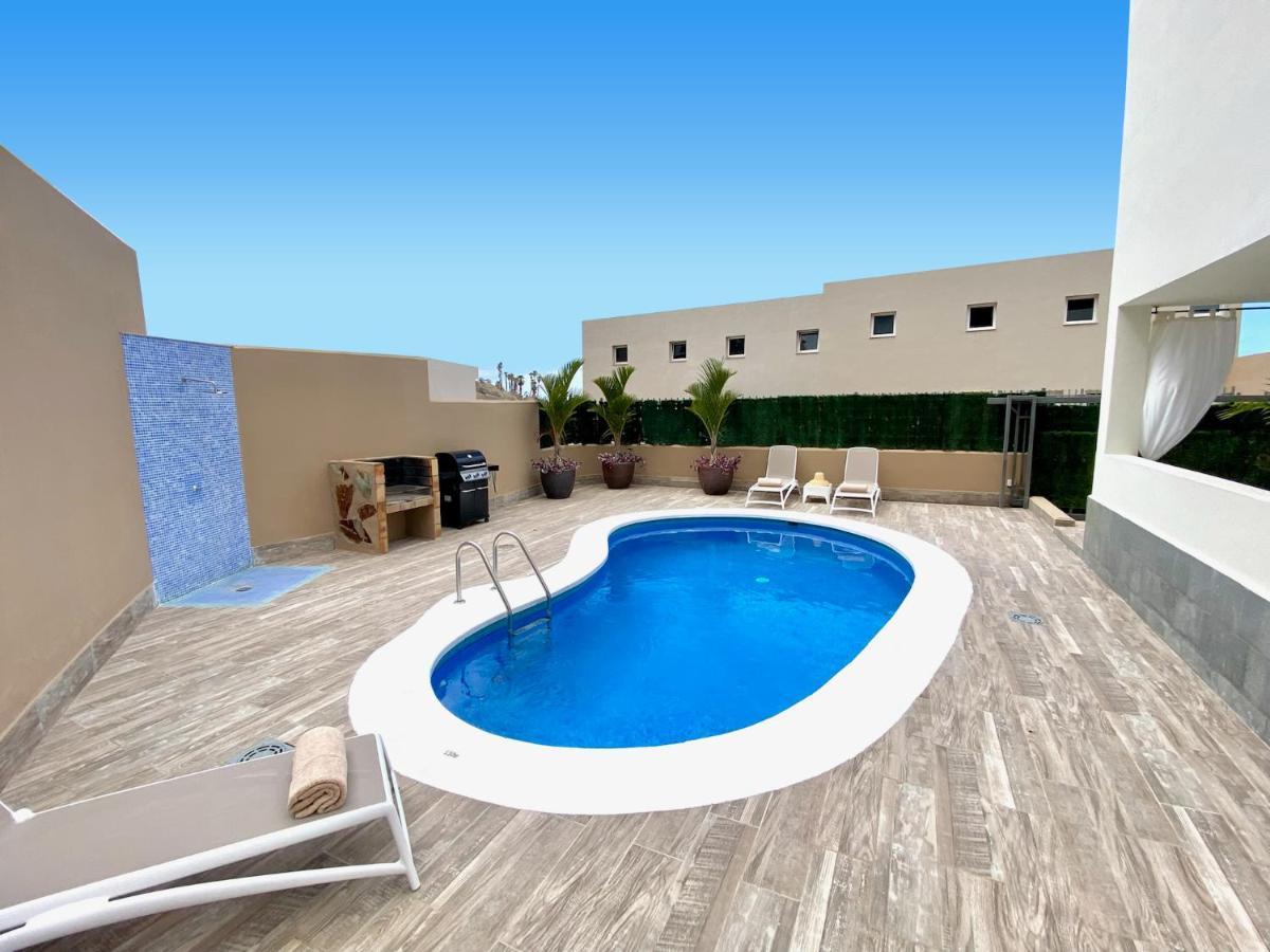 Luxury Villa Teno With Private Heated Pool Free Car Rental In May And June アデヘ エクステリア 写真
